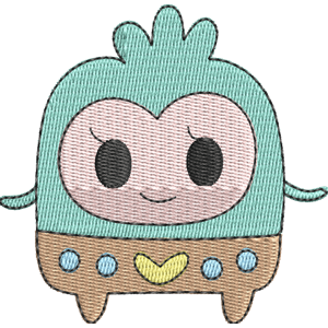 Watoputchi Tamagotchi Free Machine Embroidery Design