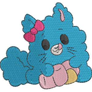 Fee Bee the Cat Pikmi Pops Free Machine Embroidery Design