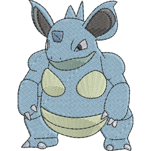 Nidoqueen 1 Pokemon Free Coloring Page for Kids