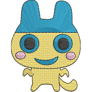 Ura Mametchi Tamagotchi Free Machine Embroidery Design