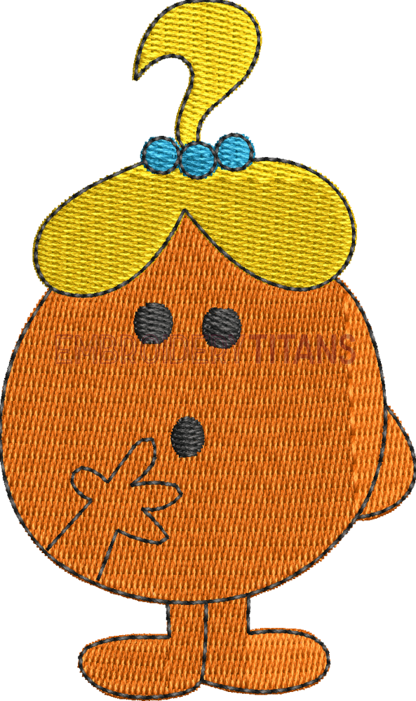 Little Miss Curious Mr Men Free Machine Embroidery Design Download in ...