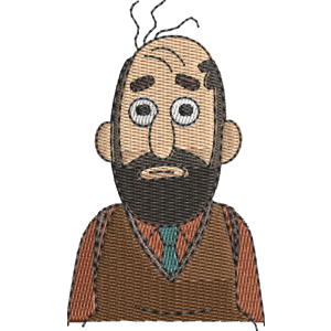 Craig Mozer Clarence Free Machine Embroidery Design