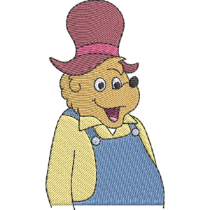 Papa Q. Bear The Berenstain Bears Free Coloring Page for Kids