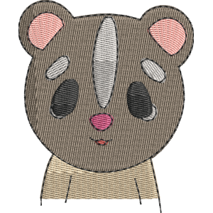 Hakumi Aggretsuko Free Machine Embroidery Design