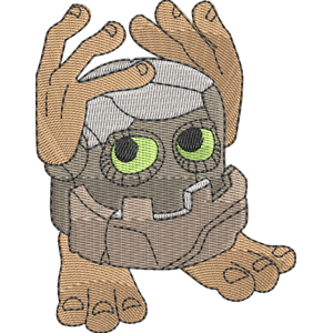 Noggin My Singing Monsters Free Machine Embroidery Design