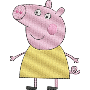 Chloé Pig Peppa Pig Free Coloring Page for Kids