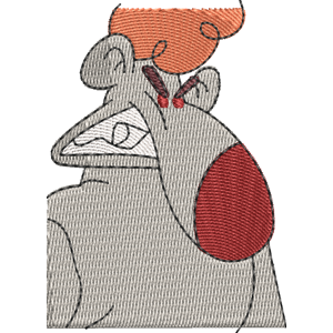 Boorat ChalkZone Free Machine Embroidery Design