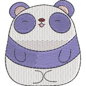 Panda Molang Free Machine Embroidery Design