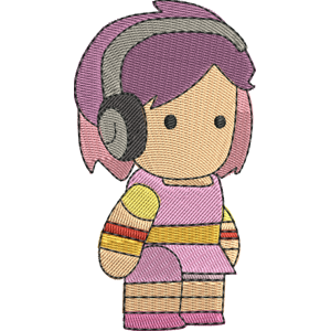 Ronna Scribblenauts Free Coloring Page for Kids