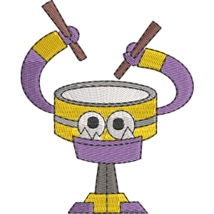 Snare Mixels Free Machine Embroidery Design