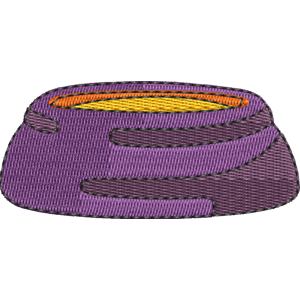 Rounded Magma Pool Slime Rancher 2 Free Machine Embroidery Design