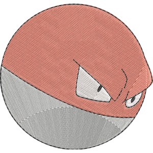 Voltorb Pokemon Free Coloring Page for Kids