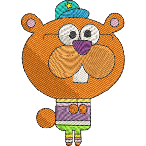 Eugene Hey Duggee Free Coloring Page for Kids