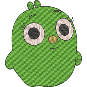 Isla Angry Birds Pigs Free Machine Embroidery Design