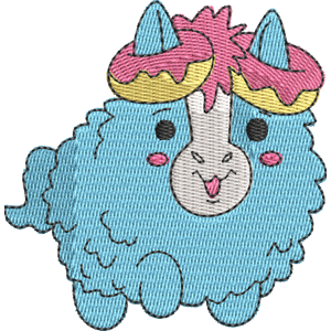 Dusk the Pony Pikmi Pops Free Machine Embroidery Design