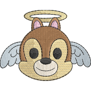 Angel Chip Disney Emoji Blitz Free Machine Embroidery Design