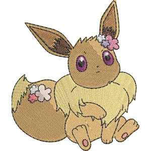 Partner Eevee Pokemon Free Coloring Page for Kids