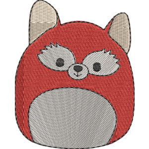 Alizeh the Fox Squishmallows Free Machine Embroidery Design