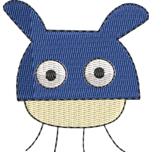 Zuccitchi Tamagotchi Free Machine Embroidery Design