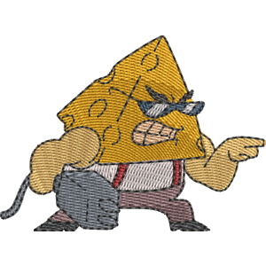 Big Cheese OK K.O.! Let's Be Heroes Free Machine Embroidery Design