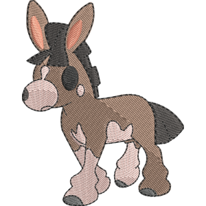 Mudbray Pokemon Free Coloring Page for Kids