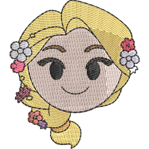 Rapunzel Disney Emoji Blitz Free Coloring Page for Kids