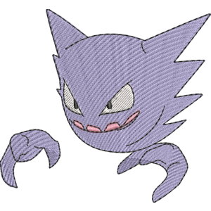 Haunter 1 Pokemon Free Coloring Page for Kids
