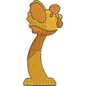 Golden Chicken Statue Slime Rancher 2 Free Machine Embroidery Design