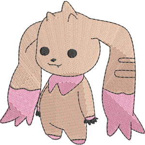 Lopmon Digimon Free Coloring Page for Kids