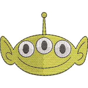 Alien Disney Emoji Blitz Free Machine Embroidery Design