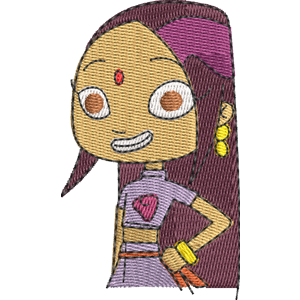 Sally Bollywood Sally Bollywood Super Detective Free Machine Embroidery Design