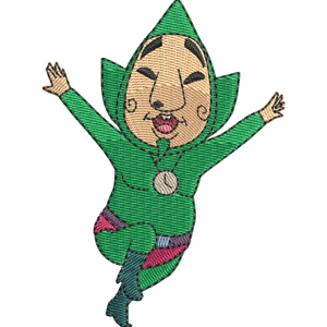 Tingle The Legend of Zelda The Wind Waker Free Coloring Page for Kids