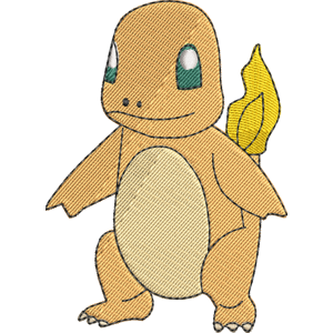 Charmander 1 Pokemon Free Coloring Page for Kids