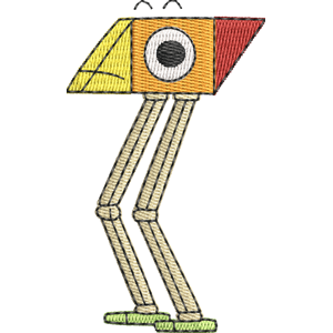 Leggy Bird Citizen Unikitty! Free Machine Embroidery Design