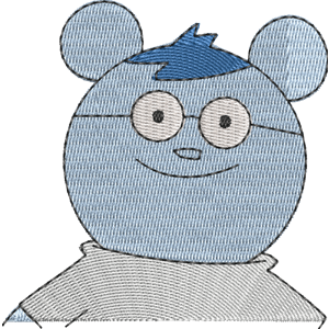 Bossy's Dad Bossy Bear Free Coloring Page for Kids