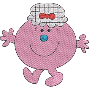 Little Miss Lucky Mr Men Free Coloring Page for Kids