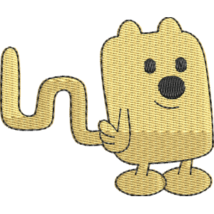 Wubbzy Wow! Wow! Wubbzy! Free Machine Embroidery Design