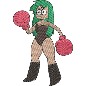 Punching Judy OK K.O.! Let's Be Heroes Free Machine Embroidery Design