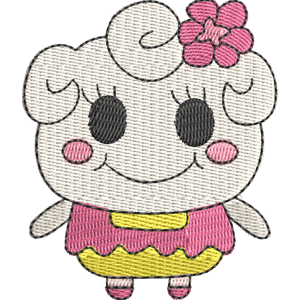 Neenetchi Tamagotchi Free Coloring Page for Kids