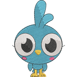 Chirpy Moshi Monsters Free Coloring Page for Kids