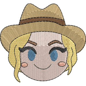 Dr. Lily Houghton Disney Emoji Blitz Free Machine Embroidery Design