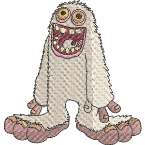 Mammott My Singing Monsters Free Machine Embroidery Design