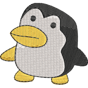 Penguintchi Tamagotchi Free Coloring Page for Kids