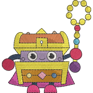 Chester Moshi Monsters Free Coloring Page for Kids