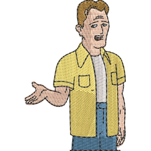 Chet Stevenson Standing F is for Family Free Coloring Page for Kids