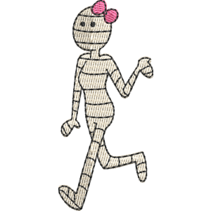 Ms. Mummy OK K.O.! Let's Be Heroes Free Machine Embroidery Design