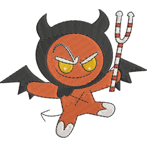 Devil Cookie Cookie Run Kingdom Free Coloring Page for Kids