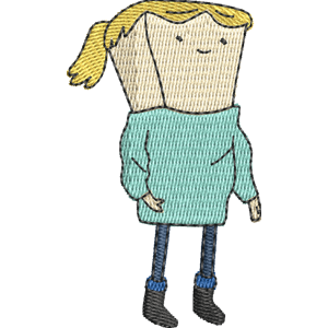 Young Betsy Pound Cake Adventure Time Free Machine Embroidery Design