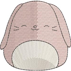 Blake the Bunny Squishmallows Free Machine Embroidery Design