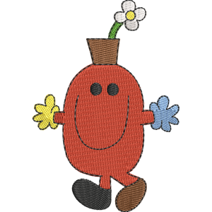 Mr Wrong Mr Men Free Machine Embroidery Design Download in PES, JEF ...